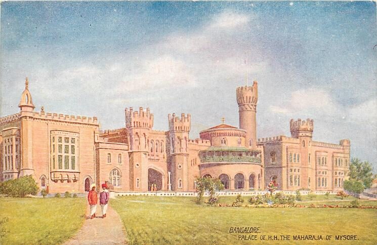 The Palace on a Tucks postcard