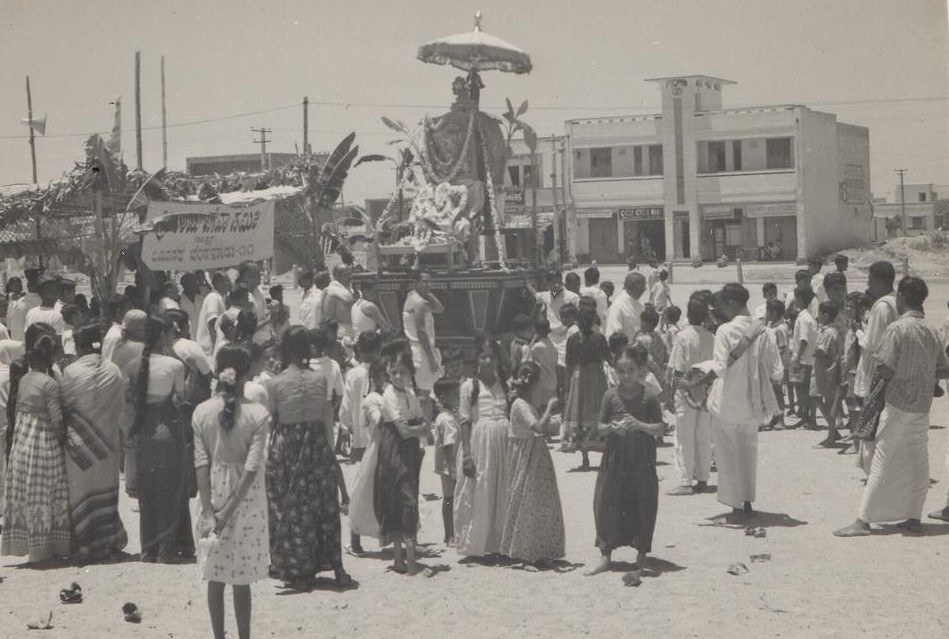 Sri Rama Navami celebrations at the grounds before Jayanagar Shopping Complex was built