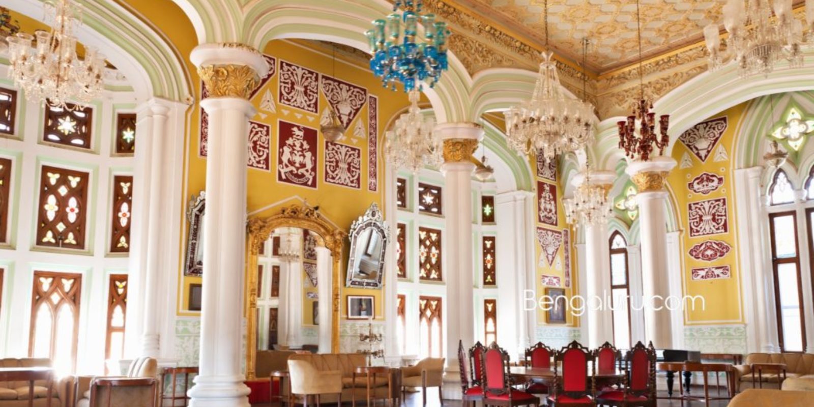 The splendor of Bengaluru Palace