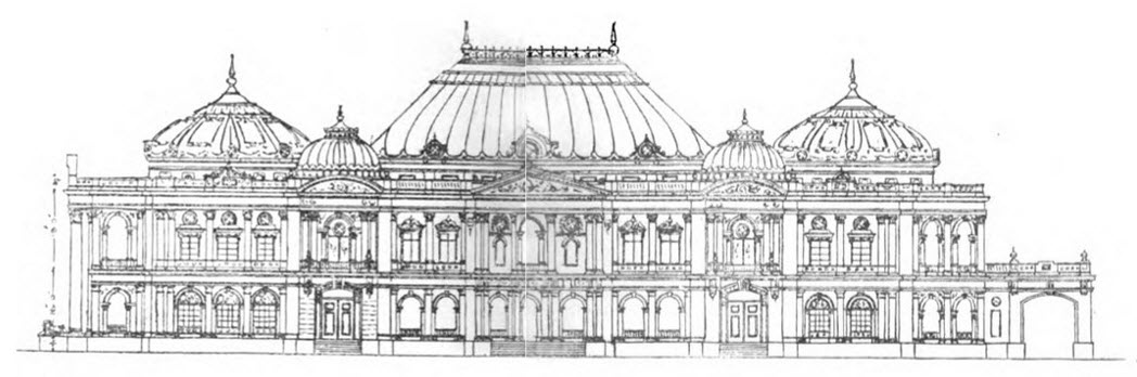 Design of Krishna Raja Hall for Mysore University, submitted by SH Lakshminarasappa
